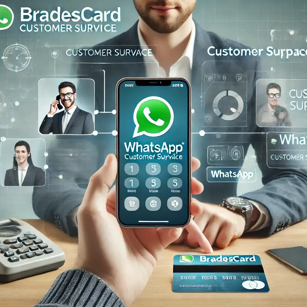 Como Entrar em Contato com o WhatsApp da Bradescard