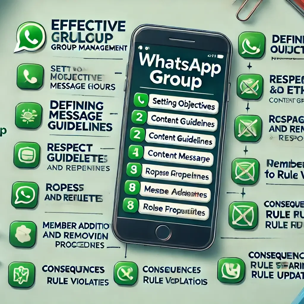 Guia completo: Aprenda a criar regras eficazes para grupos de empresas no WhatsApp