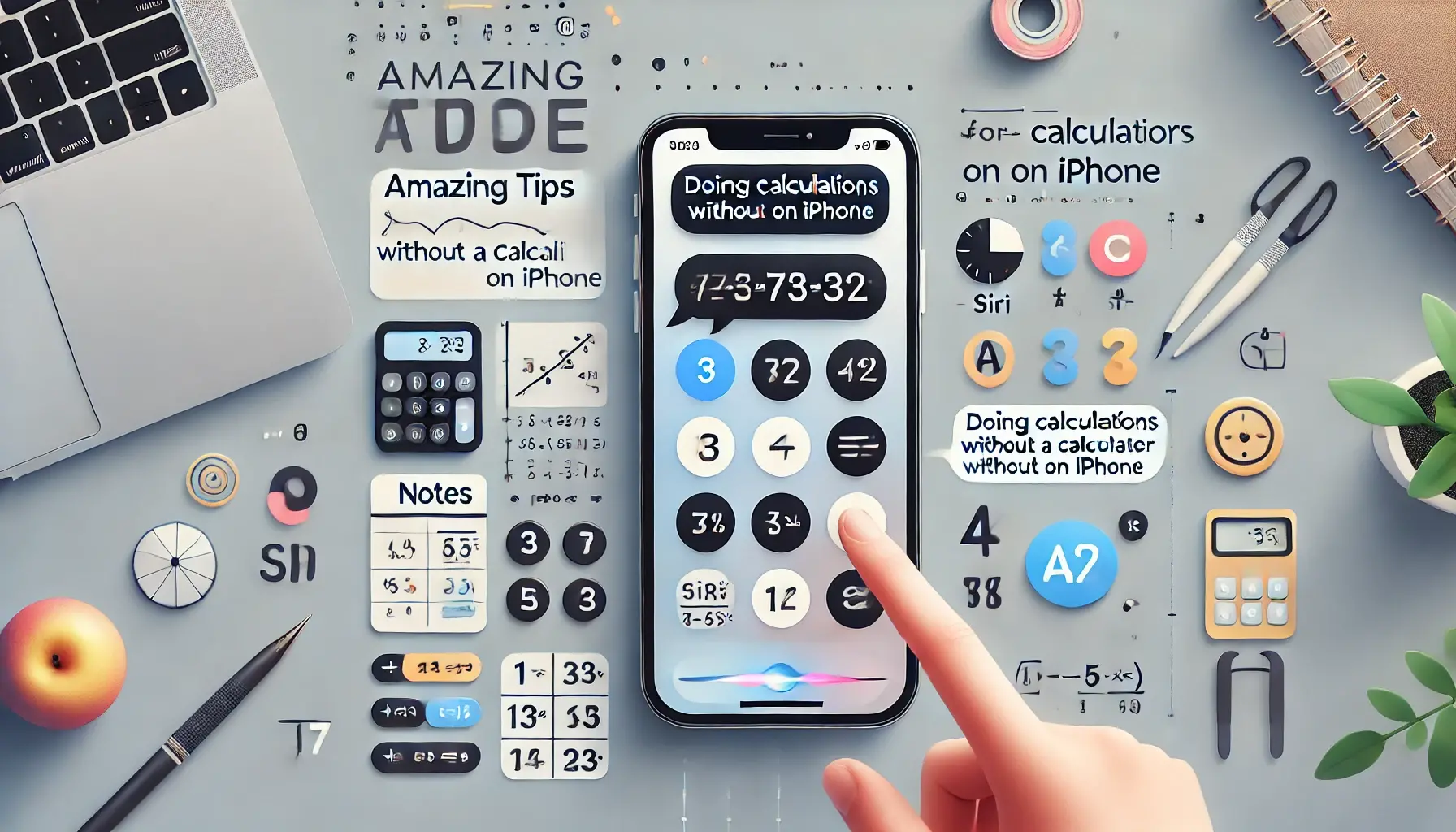 Dicas incríveis: Como Fazer Cálculos sem Calculadora no iPhone! Introdução
Você sabia que é possível fazer cálculos sem precisar recorrer à calculadora do seu iPhone? Com alguns truques simples e dicas incríveis, você pode realizar operações matemáticas de forma rápida e eficiente diretamente no seu dispositivo. Neste artigo, vamos explorar algumas maneiras de fazer continhas sem usar a calculadora, aproveitando ao máximo as funcionalidades do seu iPhone.
Atalhos do Teclado
Atalhos de Operações Básicas
Uma maneira rápida de fazer cálculos no seu iPhone é utilizando os atalhos do teclado.
