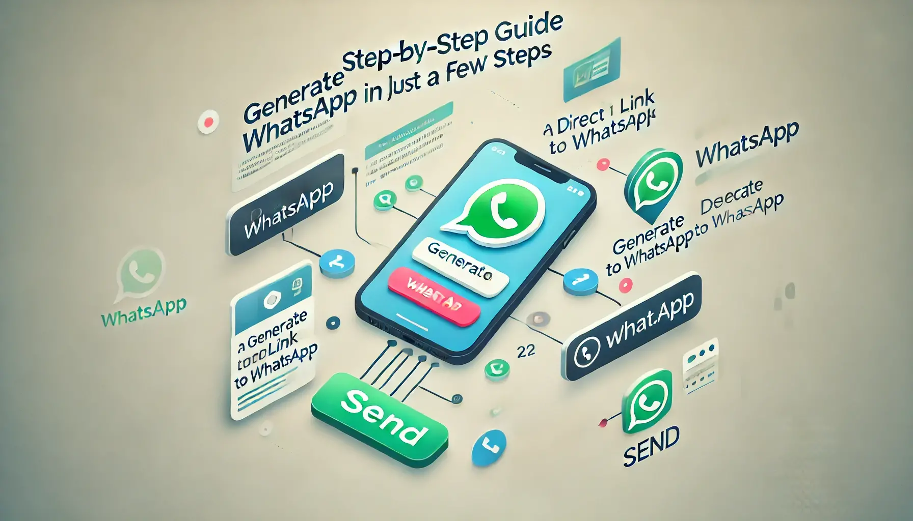 Guia: Como Gerar um Link Direto para o WhatsApp em Apenas Alguns Passos! Introdução
Se você deseja facilitar o contato com seus clientes ou visitantes do seu site, gerar um link direto para o WhatsApp pode ser uma excelente estratégia. Com a popularidade desse aplicativo de mensagens instantâneas, ter um link que direcione diretamente para o WhatsApp pode facilitar a comunicação e agilizar o atendimento. Neste guia completo, você aprenderá passo a passo como gerar um link direto para o WhatsApp em apenas alguns passos simples.