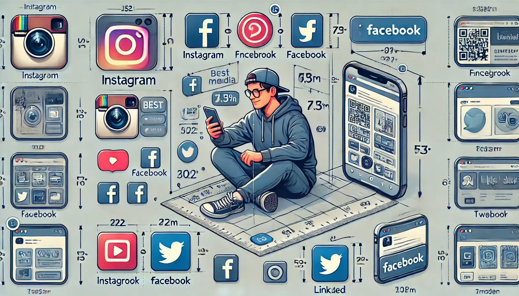 Guia Completo: Melhores Tamanhos de Imagens para Redes Sociais