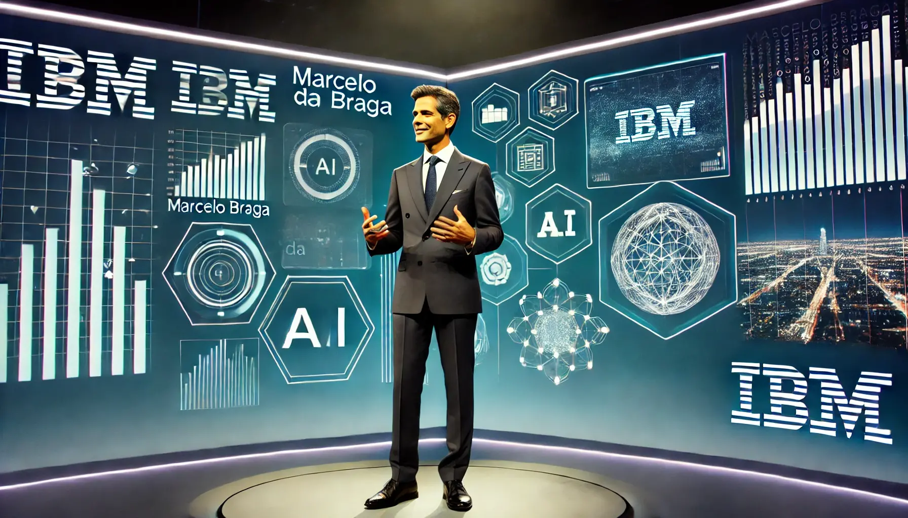 Marcelo Braga, CEO da IBM, destaca: "Uso de Inteligência Artificial é crucial em tempos atuais Marcelo Braga, CEO da IBM, destaca: 'Uso de Inteligência Artificial é crucial em tempos atuais'
Marcelo Braga, CEO da renomada empresa de tecnologia IBM, ressalta a importância do uso da Inteligência Artificial (IA) nos dias de hoje. Em um mundo cada vez mais digital e interligado, a aplicação da IA se torna essencial para impulsionar o progresso e a inovação em diversas áreas. Neste artigo, exploraremos as razões pelas quais a escolha de utilizar a Inteligência Artificial é crucial, de acordo com as palavras de Marcelo Braga.