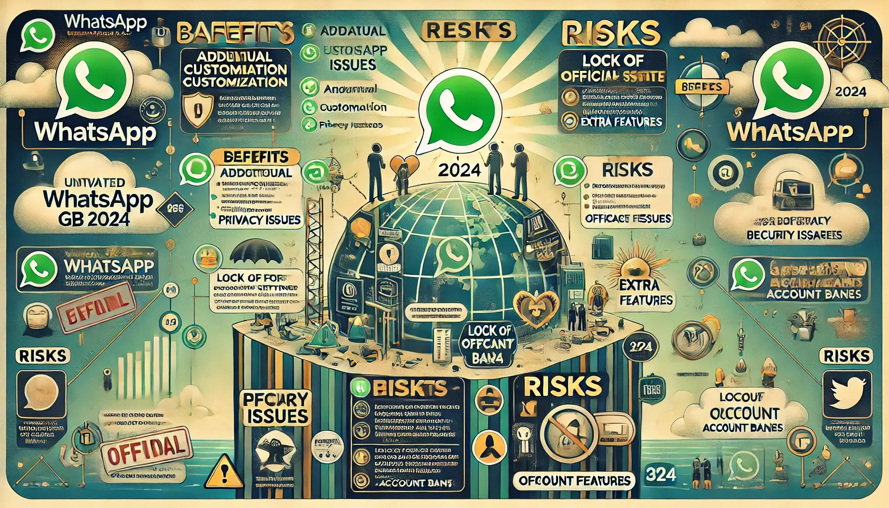 WhatsApp GB 2024 Atualizado é Seguro? Descubra os Riscos e Benefícios Aqui!