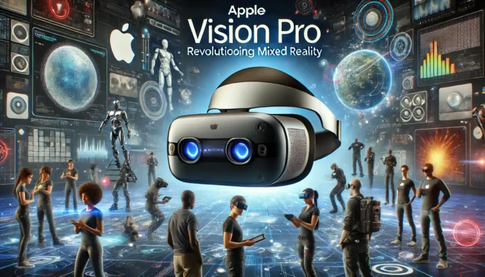 Descubra a Inovação da Apple Vision Pro na Realidade Mista

Você já ouviu falar sobre a mais recente inovação da Apple, a Apple Vision Pro na Realidade Mista? Este novo dispositivo promete revolucionar a forma como interagimos com a tecnologia, misturando o mundo físico com o virtual. Neste artigo, vamos explorar o que é a Apple Vision Pro, como funciona e como ele pode impactar nossa experiência no dia a dia.

O que é a Apple Vision Pro?

A Apple Vision Pro é um dispositivo de Realidade Mista desenvolvido pela Apple que combina elementos de Realidade Aumentada (RA) e Realidade Virtual (RV) para criar uma experiência imersiva e interativa.