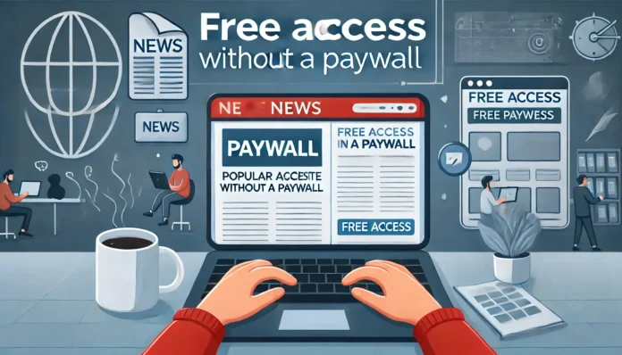 Descubra como Acessar Notícias Exclusivas sem Paywall: Acesse Gratuitamente Agora!

Você já se deparou com aquela notícia interessante, mas ao tentar acessá-la se depara com uma barreira conhecida como paywall? Muitas vezes, ler notícias pagas pode ser frustrante, especialmente quando você deseja acessar conteúdos exclusivos sem ter que pagar por eles. No entanto, existem maneiras de contornar o paywall e acessar essas notícias de forma gratuita. Neste artigo, vamos lhe mostrar como você pode remover o paywall e ter acesso a notícias exclusivas sem custo.