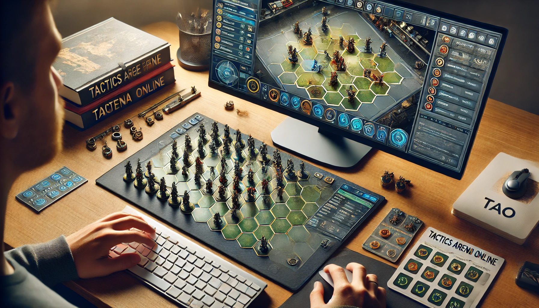 Como Jogar Tactics Arena Online (TAO) Como Jogar Tactics Arena Online (TAO)