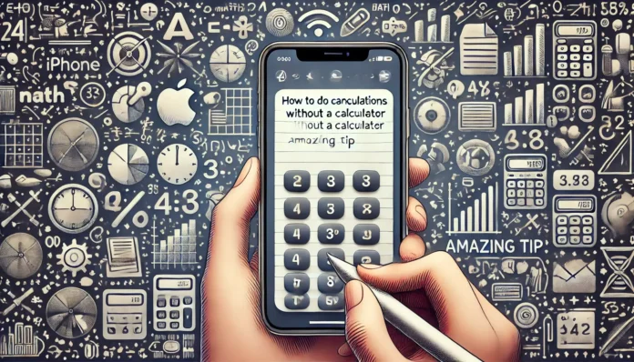 Você sabia que é possível fazer cálculos sem utilizar a calculadora do iPhone? De fato, existem maneiras eficientes de solucionar continhas simples usando apenas o seu smartphone. Neste artigo, vamos explorar uma dica incrível que permitirá a você realizar cálculos de forma rápida e prática, sem depender da calculadora tradicional. Continue lendo para descobrir como fazer continhas facilmente no iPhone!

Como Fazer Cálculos Sem Calculadora no iPhone

Se você precisa resolver cálculos simples no seu iPhone, saiba que não precisa abrir o aplicativo da calculadora toda vez.