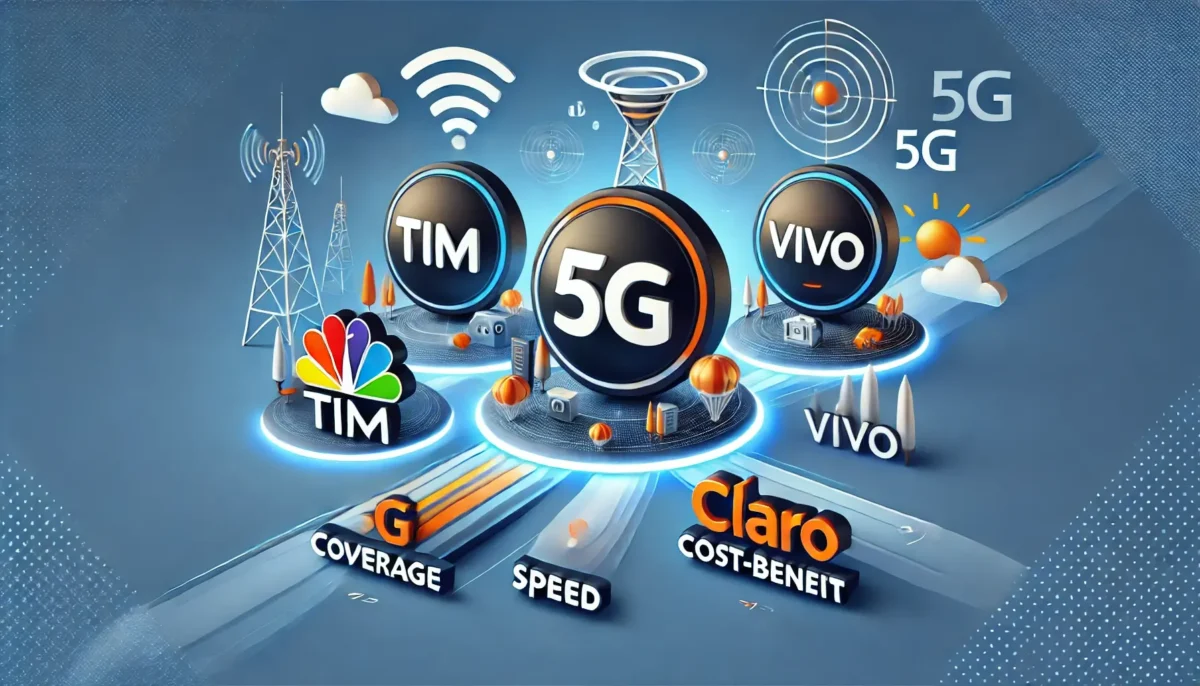 [Comparativo] Principais Planos 5G das Operadoras TIM, Vivo e Claro no Brasil em 2024