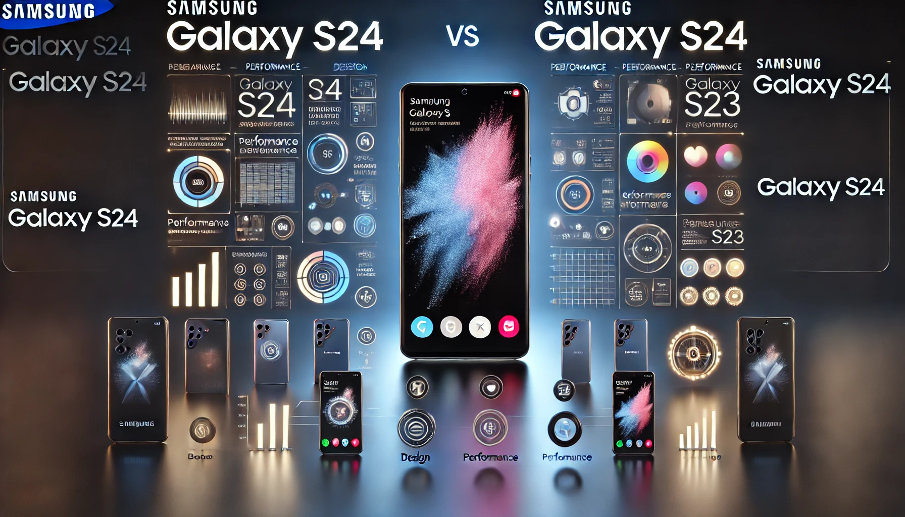 Comparativo: Samsung Galaxy S24 vs. Samsung Galaxy S23 Comparativo: Samsung Galaxy S24 vs. Samsung Galaxy S23