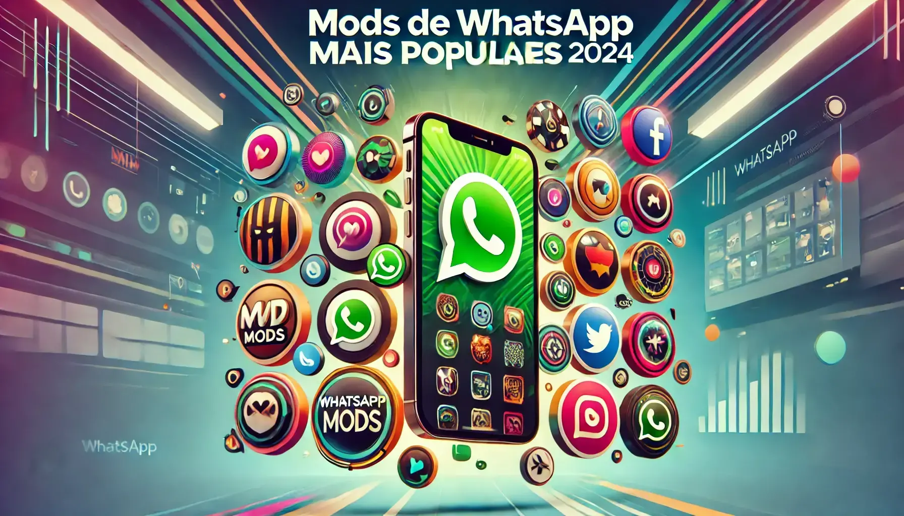 Lista dos Mods de WhatsApp Mais Populares em 2024 Em 2024, os mods de WhatsApp estão revolucionando a forma como usamos o aplicativo. Neste artigo, apresento uma lista dos mods mais populares, destacando suas funcionalidades e vantagens. Se você quer personalizar seu WhatsApp e aproveitar novos recursos, confira nossas recomendações!