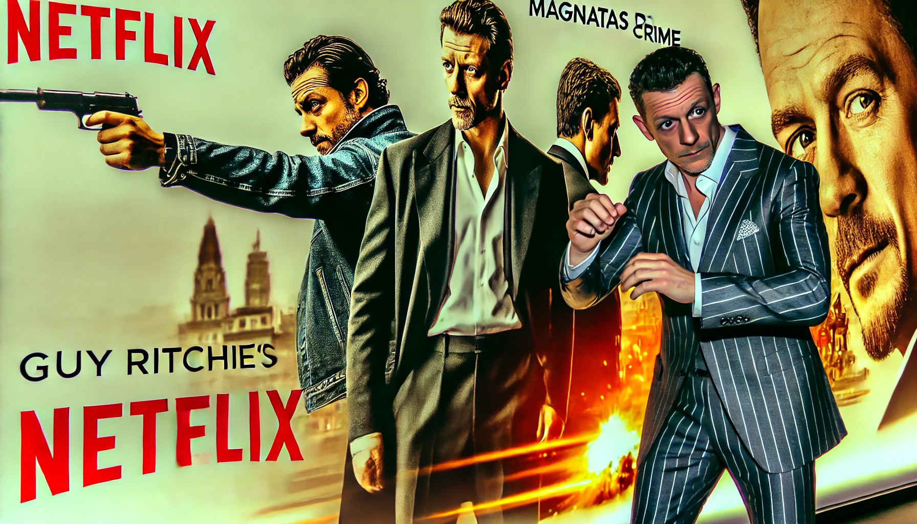 "Magnatas do Crime: A Nova Série de Guy Ritchie na Netflix Promete Conquistar o Público"