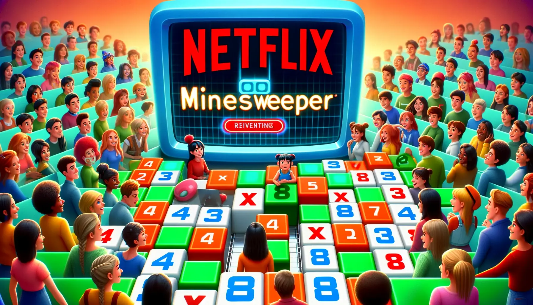 Netflix Reinventa Minesweeper com Versão Moderna e Brilhante para Atrair Nova Geração de Jogadores San Francisco, 2 de julho de 2024 — Em uma surpreendente expansão de seu portfólio, a Netflix anunciou hoje o lançamento de uma versão reinventada do clássico jogo Minesweeper. A empresa, conhecida por revolucionar a forma como consumimos filmes e séries, está agora mergulhando no mundo dos jogos eletrônicos com uma abordagem inovadora e estratégica.