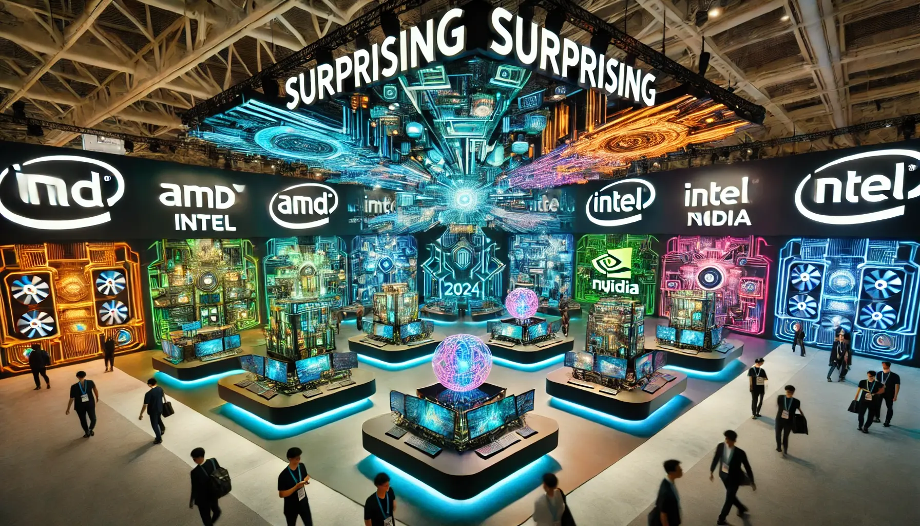 Descubra as Novidades da Computex 2024: AMD, Intel e Nvidia Surpreendem com Lançamentos Incríveis!

A Computex 2024, uma das maiores feiras de tecnologia do mundo, foi palco de grandes novidades este ano, com anúncios surpreendentes por parte das gigantes AMD, Intel e Nvidia. Os entusiastas de hardware aguardavam ansiosamente para conhecer as inovações apresentadas pelos fabricantes de processadores e placas de vídeo, e as expectativas foram superadas. Neste artigo, vamos mergulhar nas principais revelações feitas por AMD, Intel e Nvidia durante a Computex 2024, destacando os lançamentos mais incríveis e as tecnologias revolucionárias que prometem revolucionar o mercado de hardware.