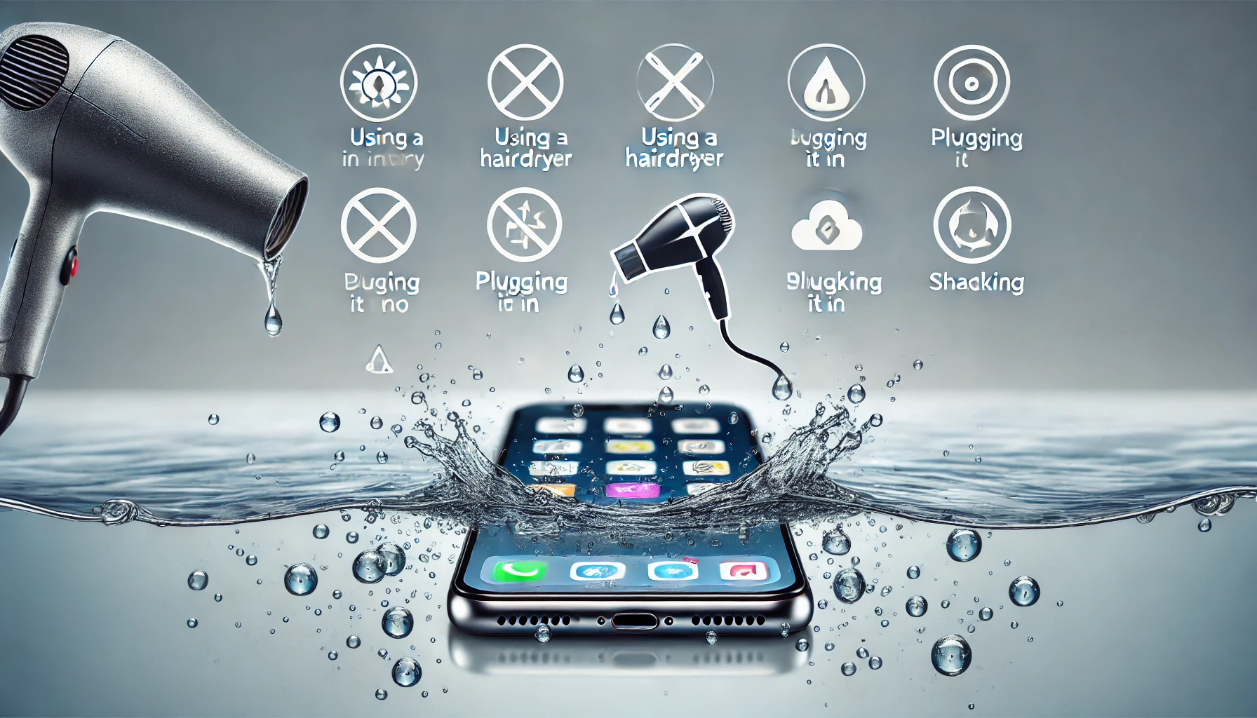 O Que Não Fazer Se Seu Celular Cai na Água O Que Não Fazer Se Seu Celular Cai na Água