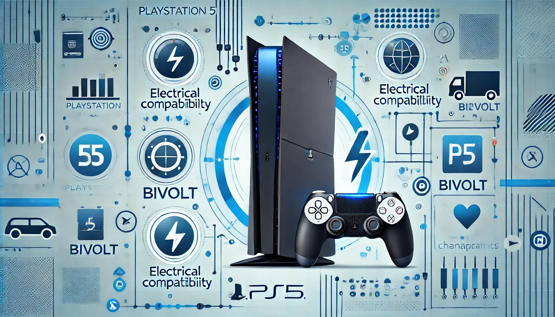 Playstation 5 é Bivolt? Tudo que Você Precisa Saber Sobre o console Plunge Into the Next-Gen Gaming World with the PS5 Bivolt
The evolution of gaming has reached an exhilarating point; the introduction of the PS5 Bivolt is a testament to that. Let me give you an up-close look at this gaming revolution.
What is the PS5 Bivolt?
Allow me to simplify it.