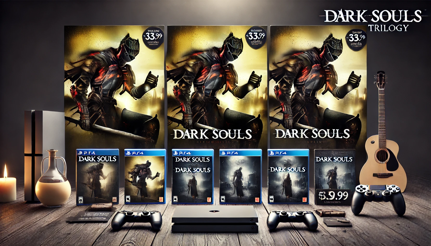 Trilogia Dark Souls: Um Desconto Irresistível para os Fãs de Soulslike Trilogia Dark Souls: Um Desconto Irresistível para os Fãs de Soulslike