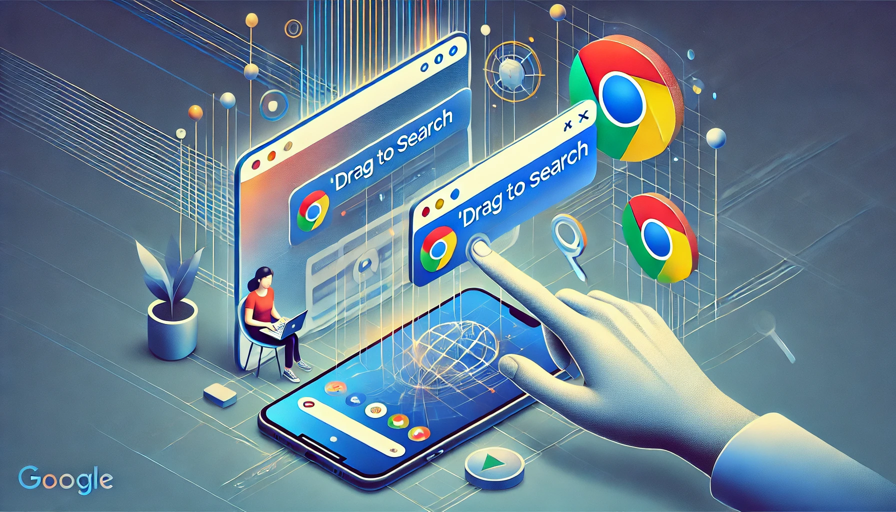 "Arrastar para Pesquisar": Nova Função do Android Chegará ao Chrome e ChromeOS