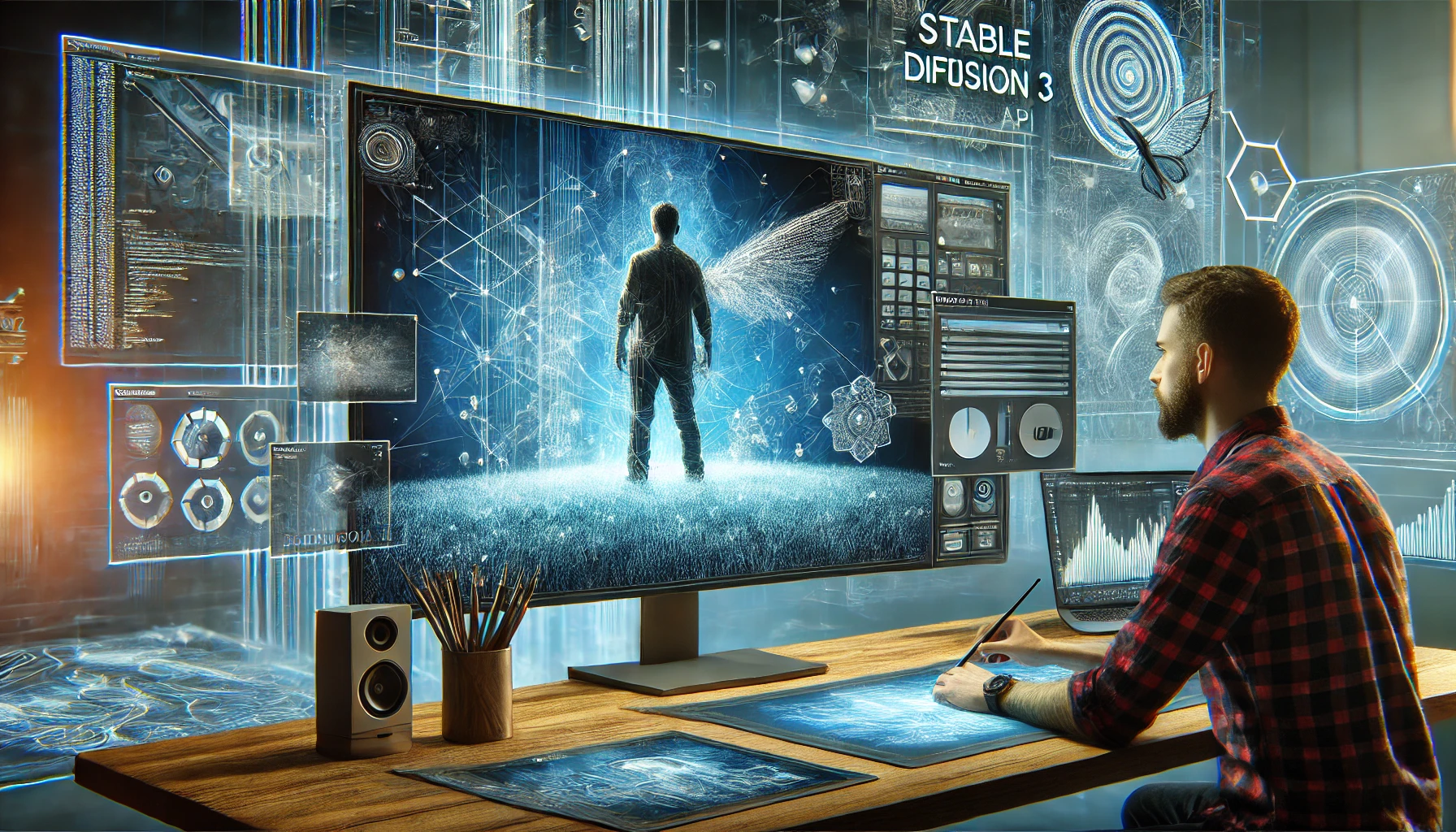Conheça a Poderosa Geração de Imagens com o Stable Diffusion 3 API