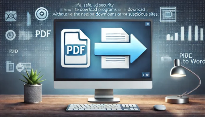 Como Converter Qualquer PDF para Word Sem Baixar Programas ou Acessar Sites Suspeitos