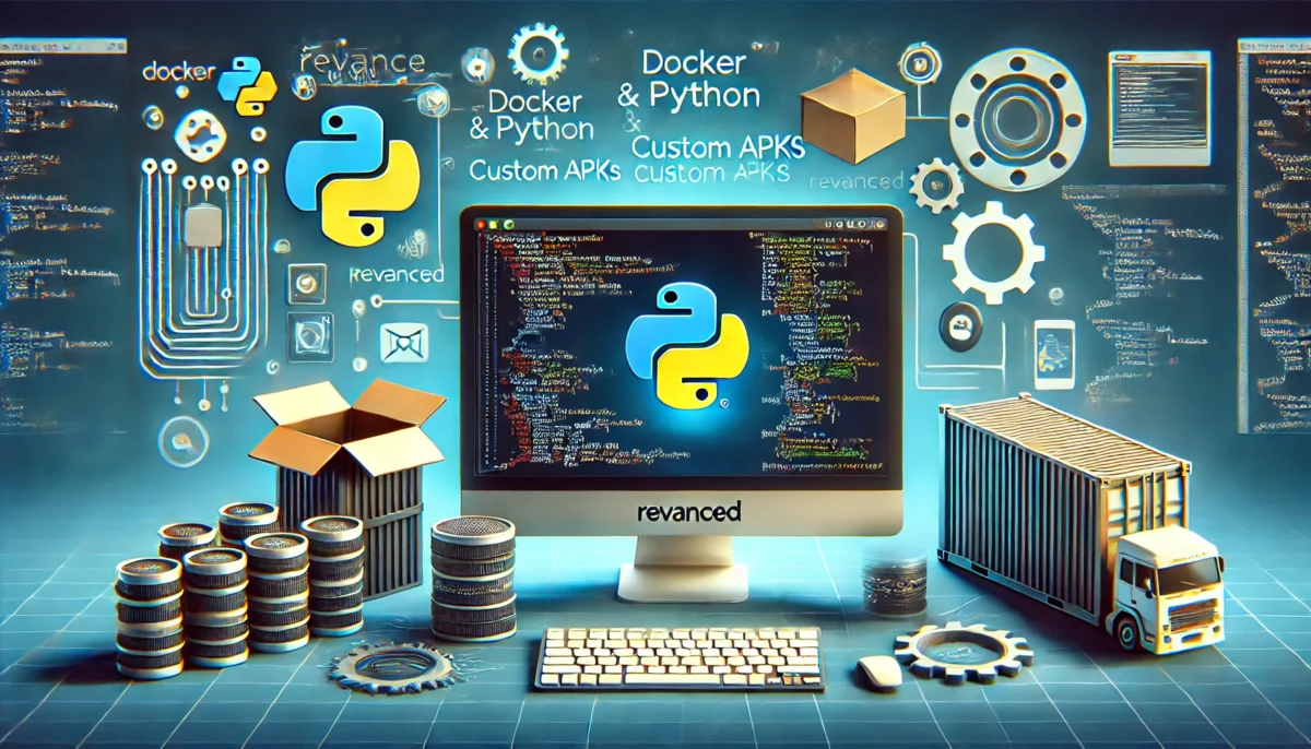 Docker-Py-ReVanced: Construa APKs com Python Usando ReVanced